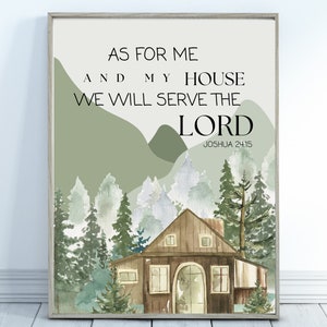 Christian wall art printable for Christians home decor printable religious wall art home decor
