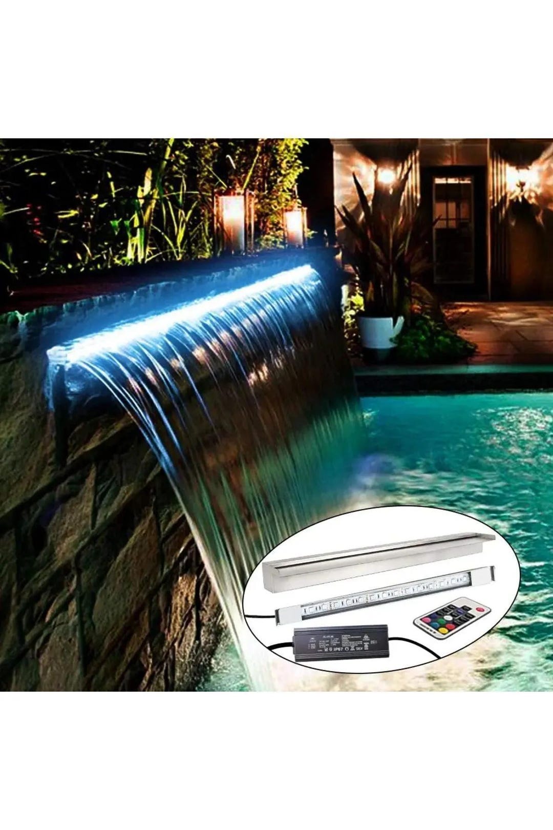 24''(60cm)waterfall Spillway Scupper - Stainless - Etsy