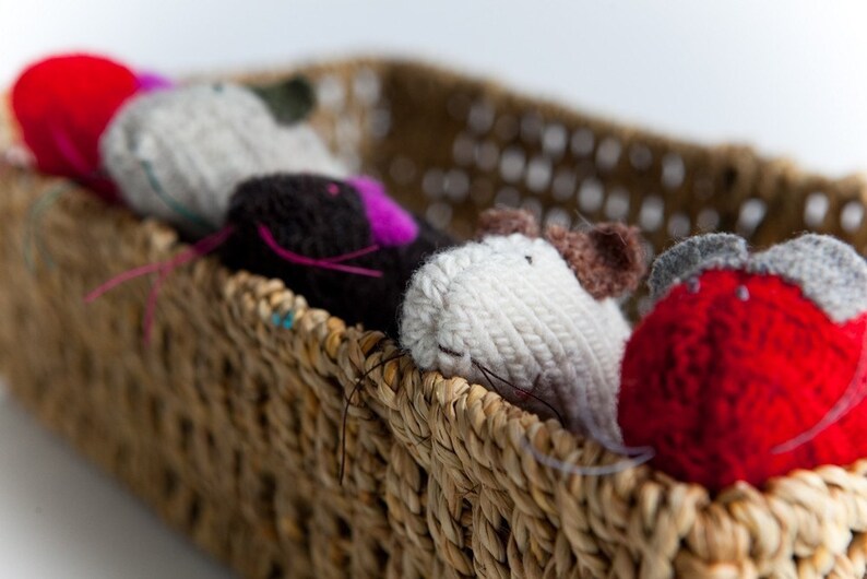 Large Organic Catnip Mouse Toy Perfect for Kicking Marvelous Etsy