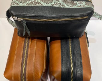 Leather Dopp Kit - Etsy