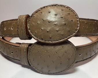 Ostrich Original Leather Belt