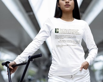 Jessica Savitch Tribute Comfort Colors Long Sleeve T-Shirt | Pioneering Broadcast Journalist