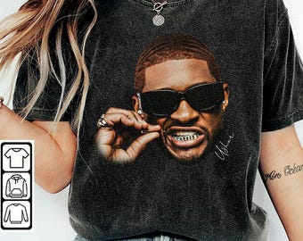 Usher Vintage Rap 90s Comfort Color Shirt, Usher Gift For Fan Bootleg Unisex Shirt, Hoodie, Sweatshirt