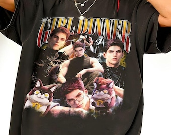 T-shirt vintage confort couleur Girl Dinner Valko Love And Deepspace