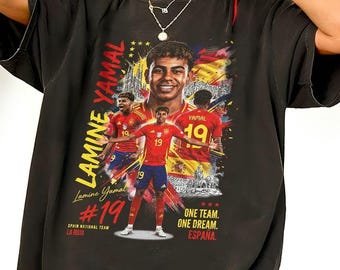 Lamine Yamal Spain World Soccer 2026 Vintage Comfort Color Shirt