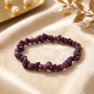 Rubin Armband