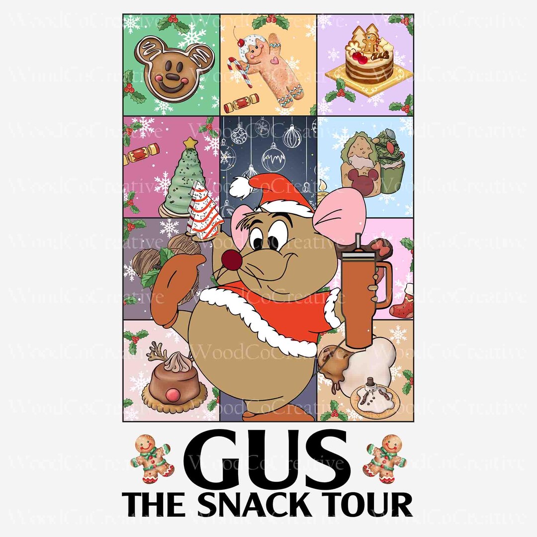Mouse the Snack Tour PNG, Goal Snacks Png, Merry Christmas Png, Santa