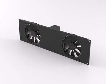Wentylator do montażu w szafie 3U 19" — 120 mm