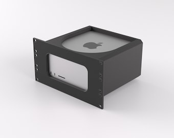 Montaż w szafie 3U 10" — Apple Mac Studio