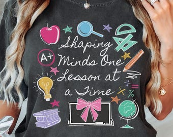 Teacher Shirt Comfort Colors® Back to School Shirt Gift for Teacher Cute Teacher Tee Teacher Appreciation Gift Teacher First Day of School