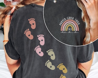 IVF Shirt Comfort Colors Mom to Be Shirt Infertility Pregnancy Announcement Baby Reveal Bump Shirt New Mom Tee Maternity Baby Shower Gift