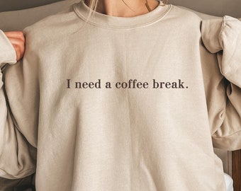 Felpa con cappuccio per caffè Felpa con cappuccio per pausa caffè Felpa con cappuccio per caffè divertente Felpa con cappuccio per meteo del caffè Maglietta per amanti del caffè Regali per il caffè Stagione accogliente