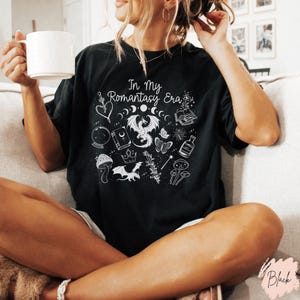 Romantasy Shirt Comfort Colors® Romantasy Reader Merch Book Lover Club Romantasy Era Tee Bookish Gift Fantasy Romance Book shirt Dark Romance