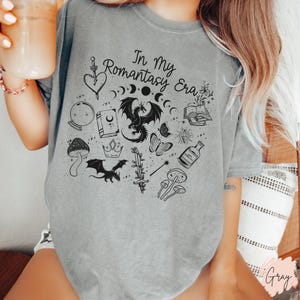 Romantasy Shirt Comfort Colors® Romantasy Reader Merch Book Lover Club Romantasy Era Tee Bookish Gift Fantasy Romance Book shirt Dark Romance