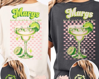 Margarita Shirt Comfort Colors® Drink More Margs T-shirt Summer Drinking Shirt Cocktail Lover Gift Tequila Lover Girls Trip Summer Vacation