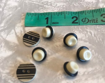 Lot of vintage Art Deco catalin buttons 30s 40s