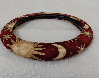 Fully Lined All-Weather Heavenly Sun Moon Stars Steering Wheel Cover * Heaven Sun Moon Constellations Stars Celestial (1)