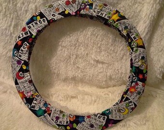 Fully Lined All-Weather Bingo * Steering Wheel Cover