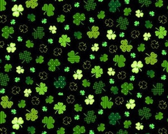 Fully Lined All-Weather * St. Patrick's Field of Shamrocks * Steering Wheel Cover *  Better Pic ASAP!