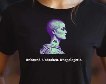 4B Movement Shirt - 4 No's Corset Feminist Tshirt - Resistance, Pro Choice, Smash the Patriarchy Tee, Women's Reproductive Rights T-Shirt