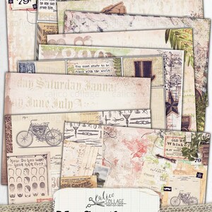 May include: A digital printable junk journal kit with a vintage aesthetic. The kit includes various images and text, including a quote about being frank with the world, a vintage motorcycle, a barber shop sign, and a bottle of whiskey. The kit is titled "My Gentleman".