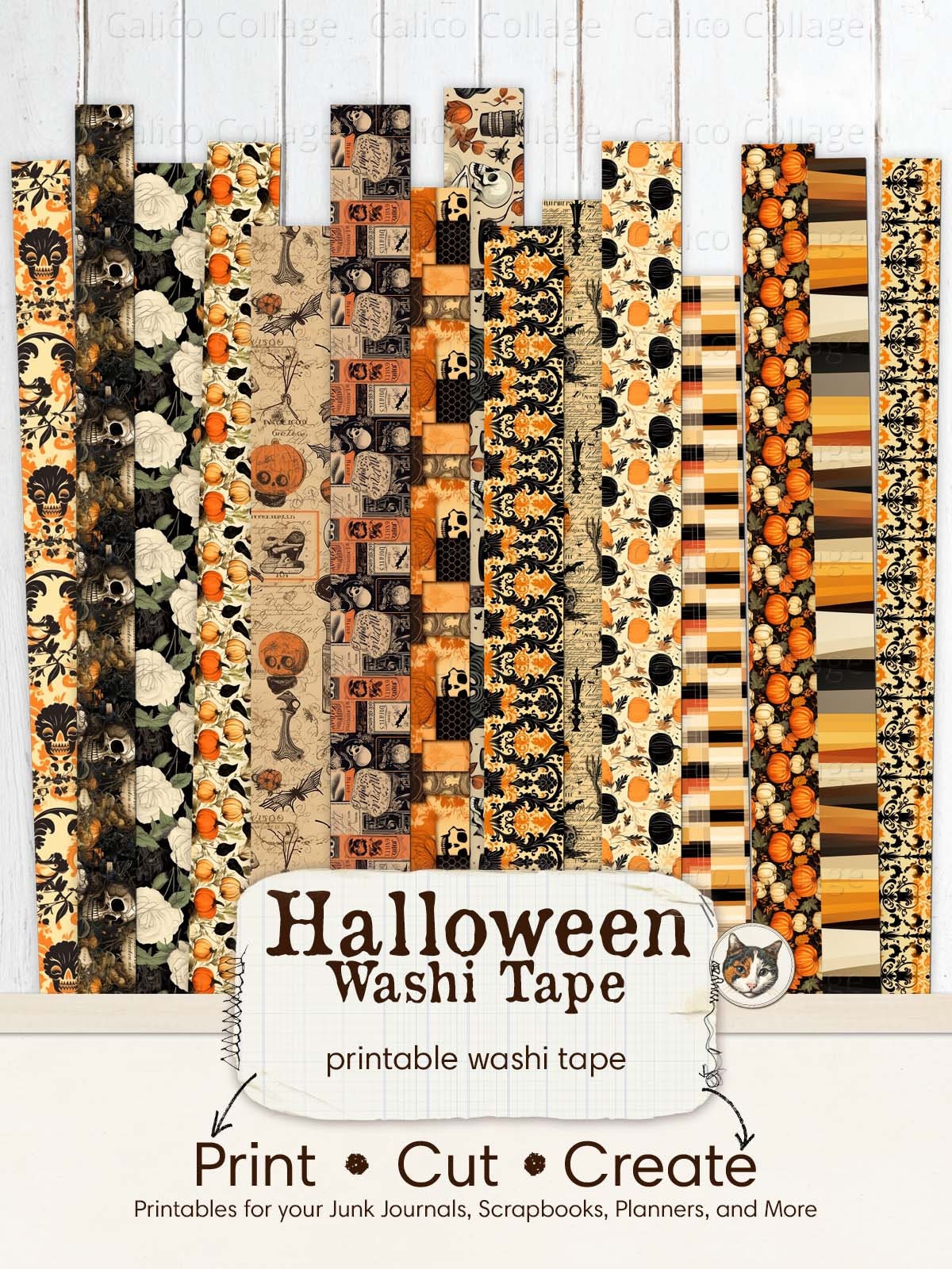 Halloween Special Washi Tape OCT Release – PapergeekCo