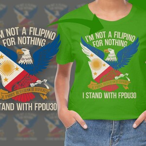 Filipino Pride Design 2025, Philippines Flag Eagle Design, Pro Duterte ...