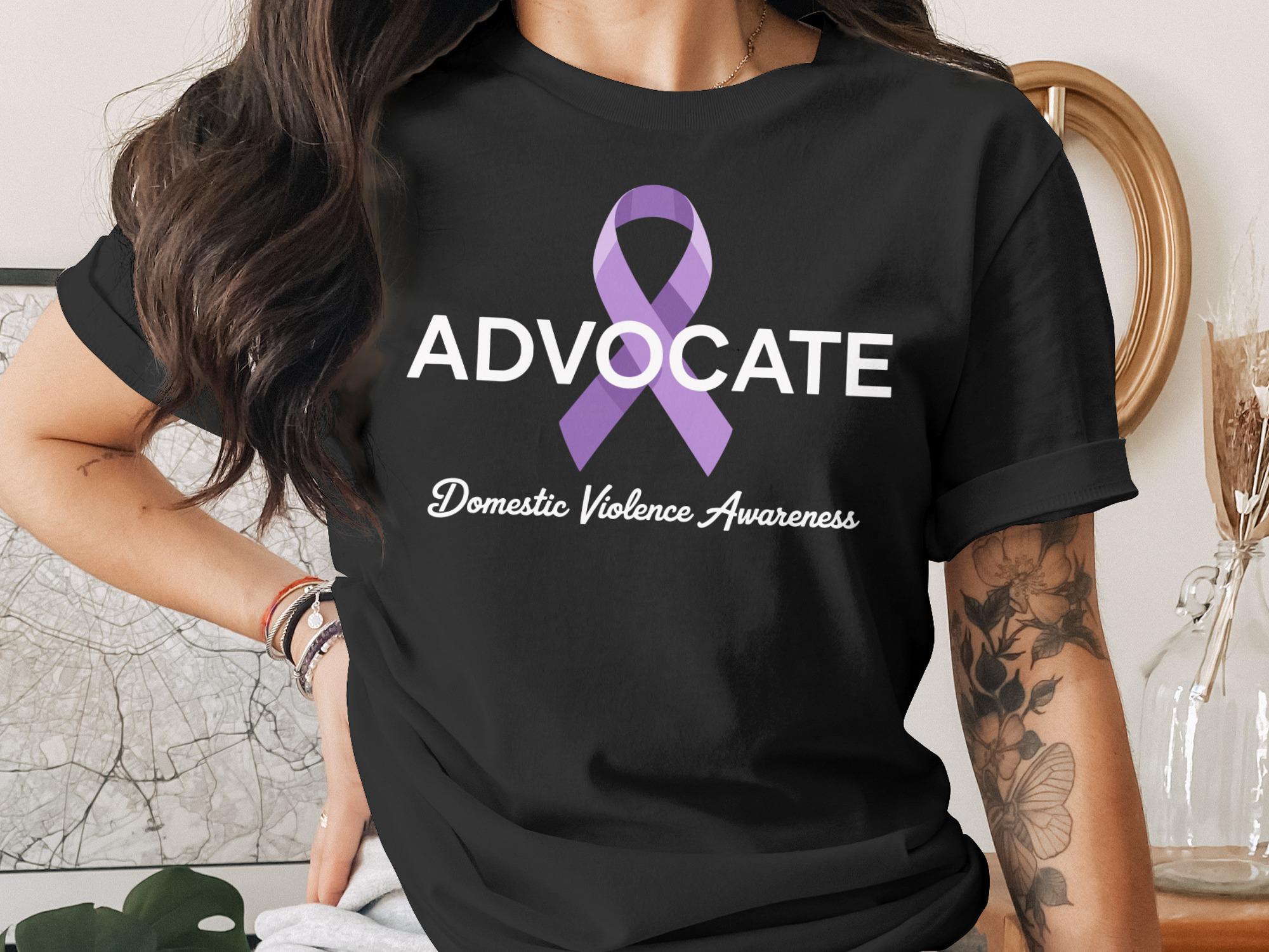 Domestic Violence Awareness 2025 PNG, Trendy Advocate Ribbon Svg, PNG ...