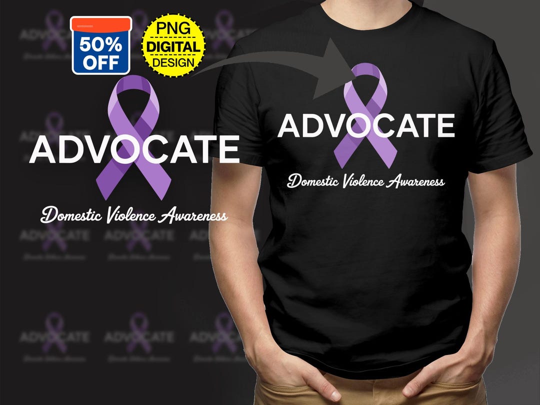 Domestic Violence Awareness 2025 PNG, Trendy Advocate Ribbon Svg, PNG ...