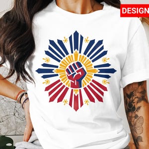 Filipino Pride Digital Art, Philippines Flag Design, T-Shirt, svg and pngFile, Mugs Tumblers Art, Digital Download, Filipino Heritage