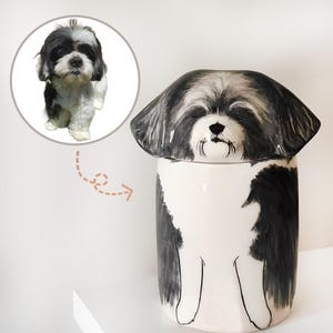 Personalized Dog Urn, Dog Portrait Urn, Personalized Pet Urn, Pet Portrait Urn,  Special Memory, Dog Urn, Pet Urn, Made To Order