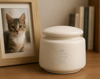 Personalized pet name urn Custom Pet Urn Personalized Pet Urn Cat urns Dog urns Pet Loss Gifts Pet Memorial Gifts