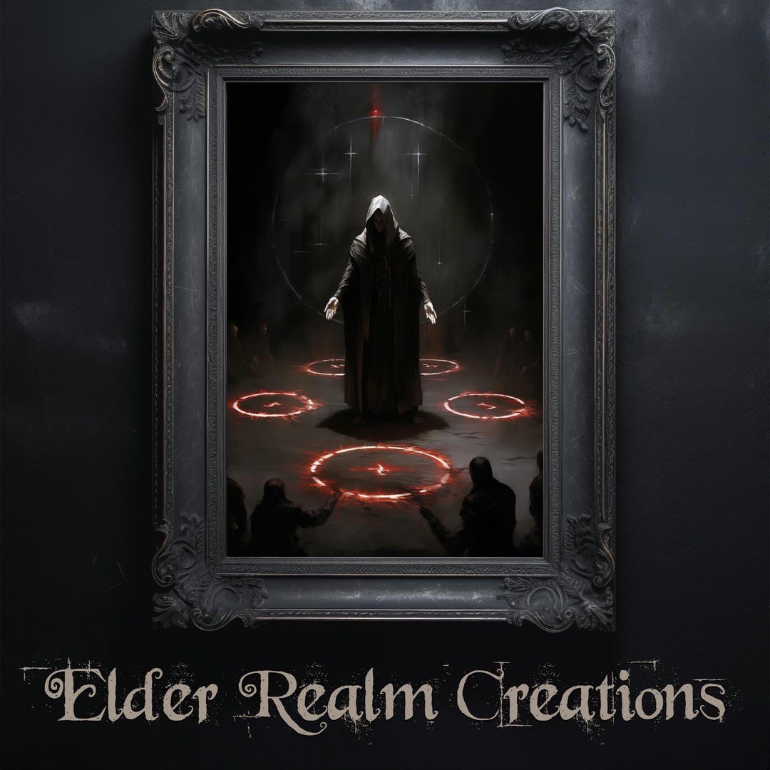 Disturbing Ritual Conjurer # Digital Art for Download. Ancient Ritual. Victorian ...