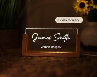 Desk Name Plate, Office decor ,Graduation Desk Name Plate, Graduation gift, Desk Accessories, Office Gifts for Boss Coworkers, New Job Gifts
