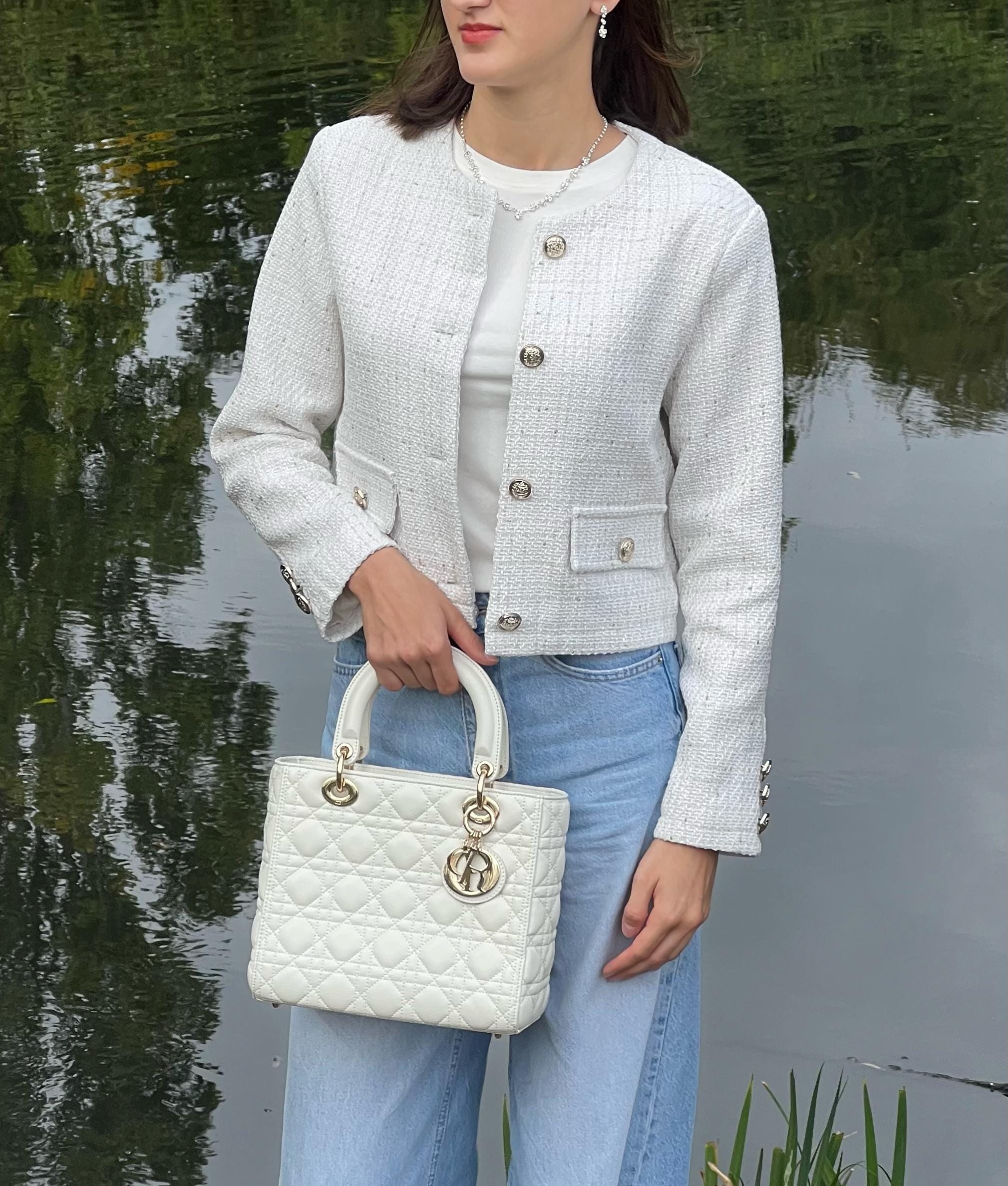 Chanel White Jacket - Etsy UK