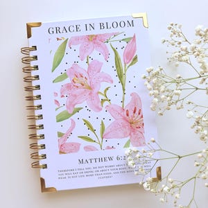 Bibel-Vers-Tagesplaner A5 Christlicher Planer und Bibelstudien-Notizbuch Predigt Notizen Journal Andachtsglaubensplaner 2026 Muttertagsgeschenk