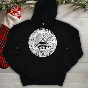 Black Hoodie| American Samoa Seal