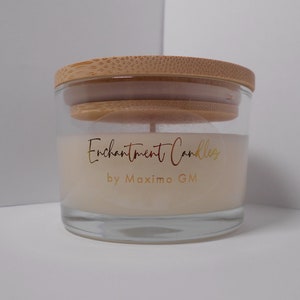 Earthy Grove Candle: Pine & Sandalwood Scented Soy Wax Candle (2.5 oz)