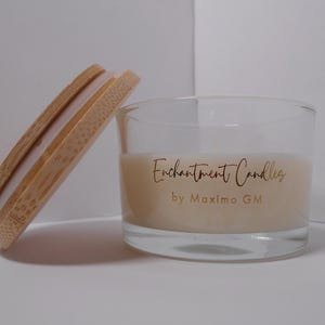 Icy Peppermint Soy Candle: Handmade Mint Scent (2.5 oz)