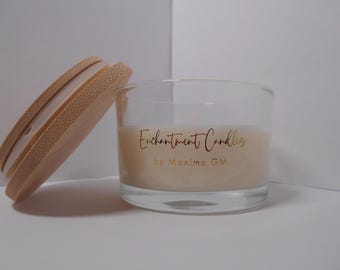 Pina Colada Candle: Pineapple & Coconut Scented Soy Wax Candle (2.5 oz)