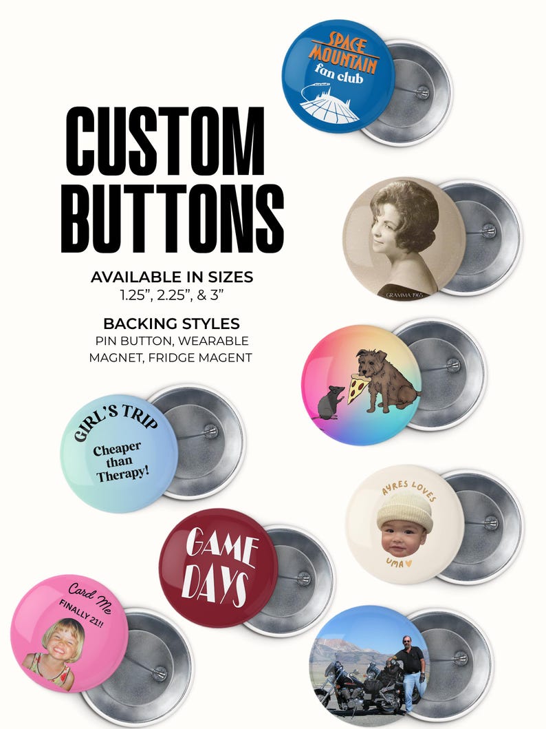 custom button