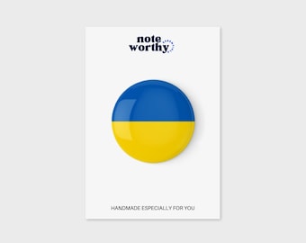 Ukraine Pin, Stand with Ukraine Pin Button, Ukraine Protest, Anti Trump, Anti War, Democrat Button, Protest Button, Support Ukraine