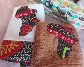 Baby gift baby shower box Orla Kiely African kente print baptism naming ceremony case large gift box