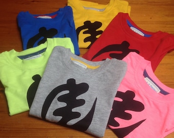 Gye Nyame African ethnic appliqué Cotton T-shirts boys girls