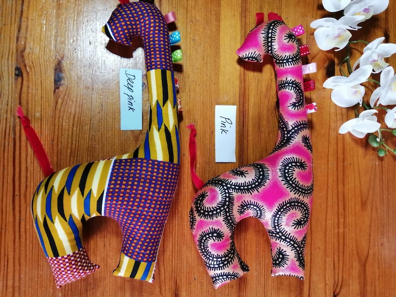 Large Ankara Giraffe