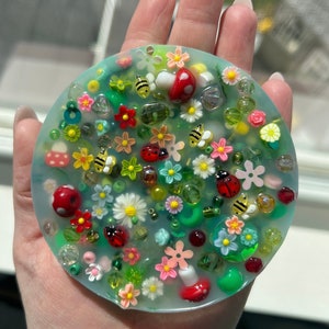 GARDEN Silicone Picky Pad - Stress and Anxiety Relief - Fidget Pick Toy - Skin Picky, Dermatillomania, ADHD