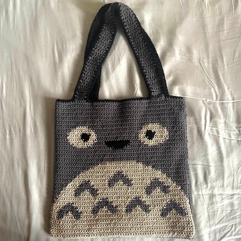 Totoro Crochet Tote Bag Pattern