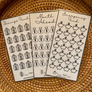 Seguimiento de ahorros A6 / Desafío de ahorro / Mes siguiente / Solo PDF digital