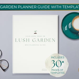 Garden Planner Zone 9B | Vegetable Garden Planning Guide | PDF Garden Planner | 11+ Templates | Gardening Journal | 2025 Planting Calendar