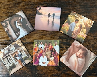 Custom Photo Magnets – Personalized 2” Fridge Magnets | Meaningful Gifts & Everyday Keepsakes